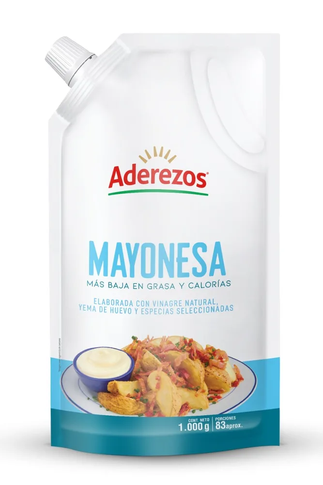 Mayonesa Aderezos Light Bolsa x1000g