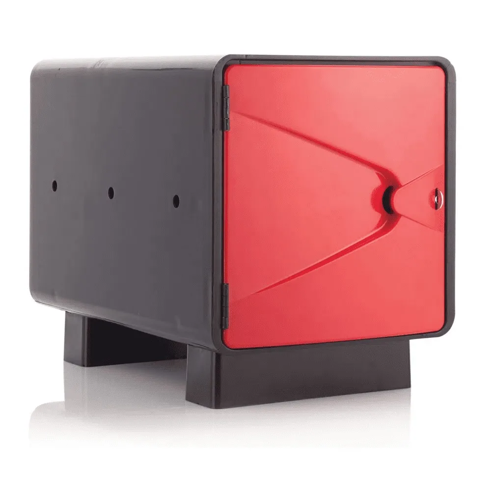Puerta Locker 30cm Rojo 4-1009270