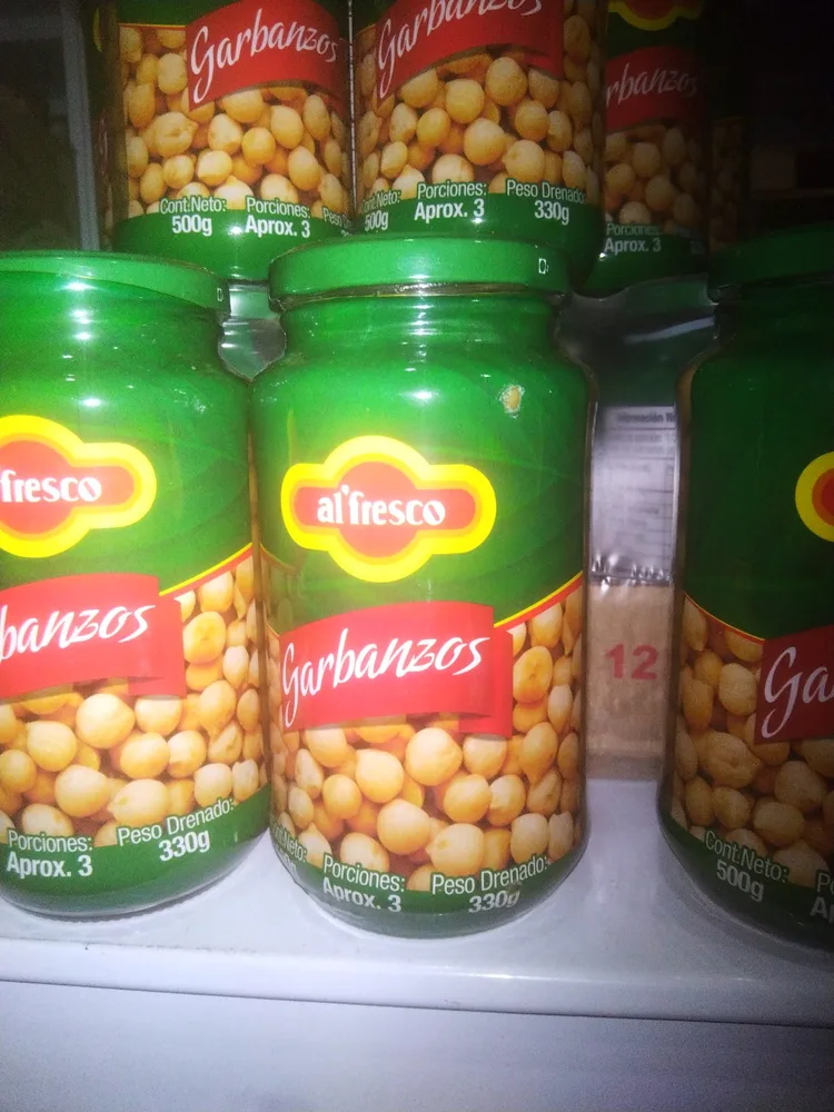 Garbanzos Alfresco Frasco x 500g56500