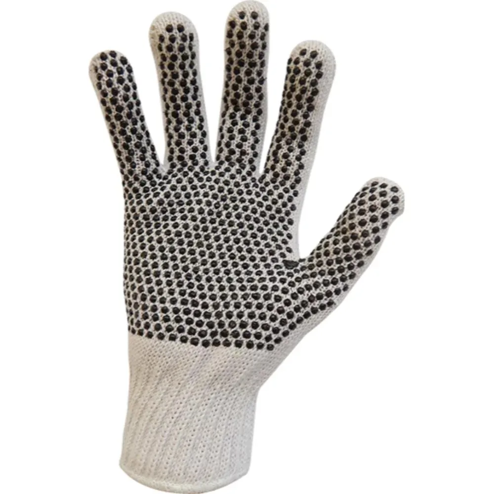 Guante Hilaza Puntos Pvc 2Caras T U