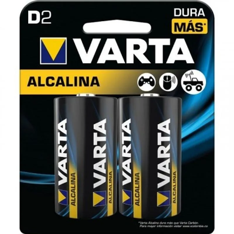 Pila Varta Alcalina D2 x Par