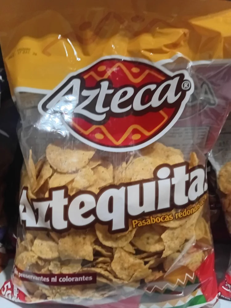 Nachos Redondos Azteca Bolsa x500g