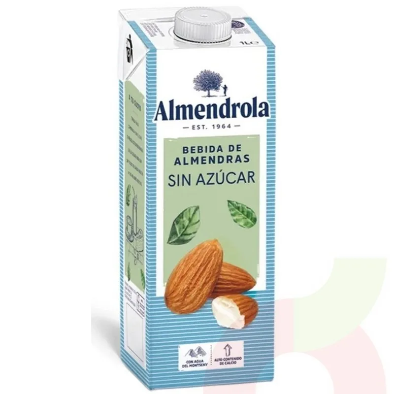 Bebida Almendra S/Azucar Almendrolax1Lt