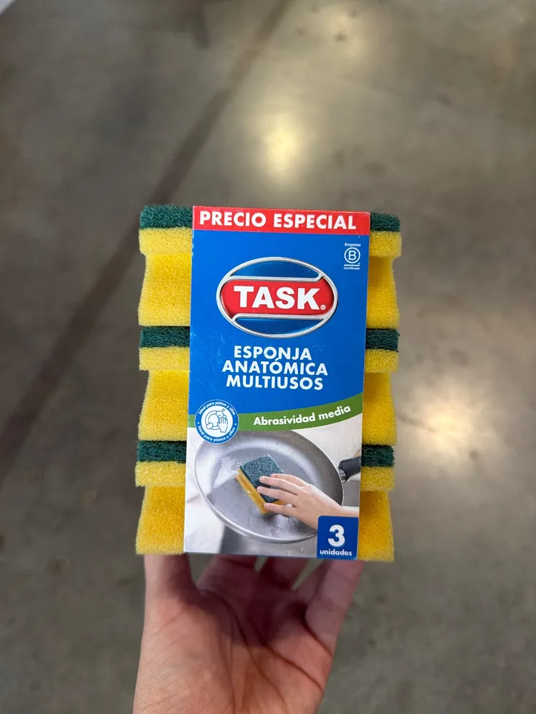 Esponja Anatomica Task Pague 2 Lleve 3