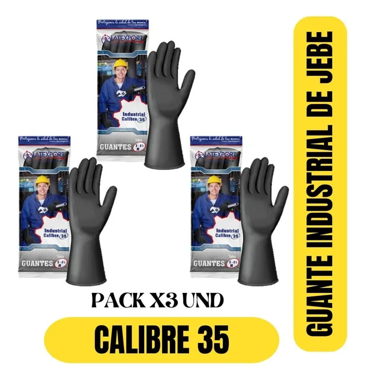 Guante Industrial Azul C35 T7