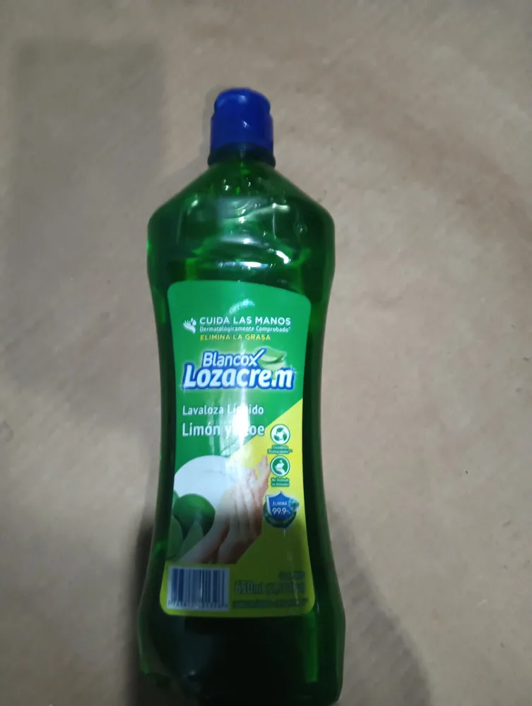 Lozacrem Liquido Limon Botellax650ml