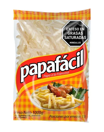 Papafacil papa delgada 9x9 x1kg 5404