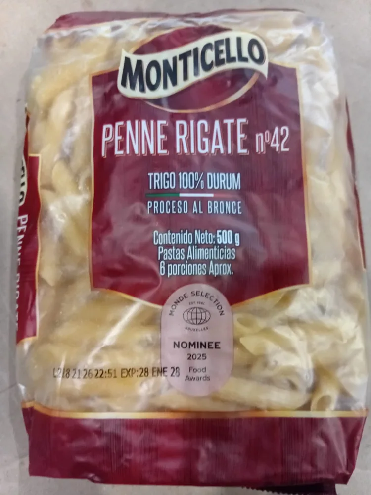 Penne Rigate Monticx500g 1127