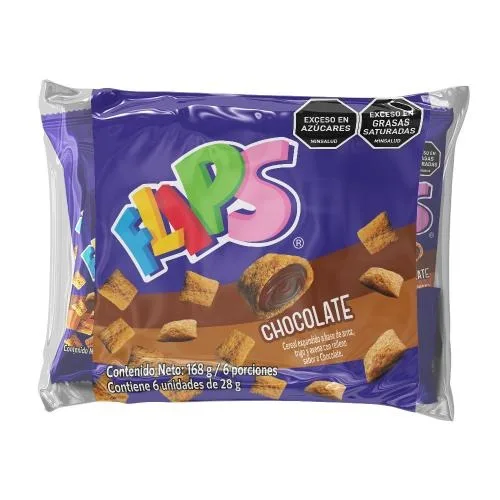 Flips De Choco Bol 6x28g