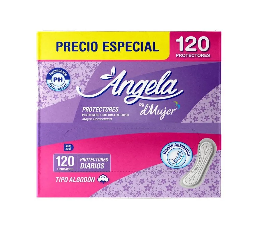 Protectores Diarios Anatom Angela x120u