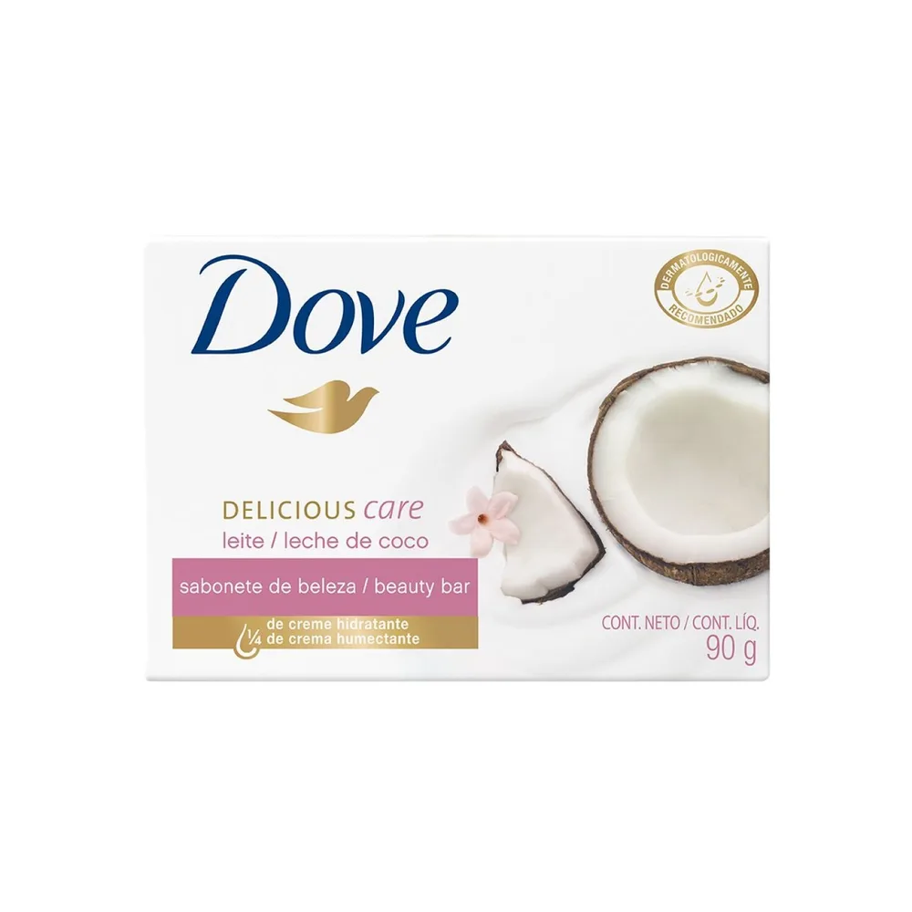 Dove Jab Leche De Coco 48x90g