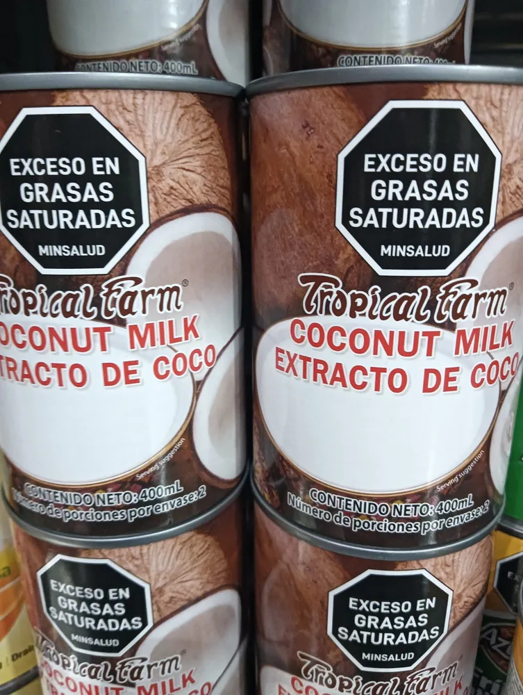 Leche De Coco Tropical Farm Lata x400ml