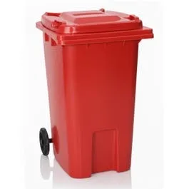 Contenedor Basura 120LtRojo Task 1007004