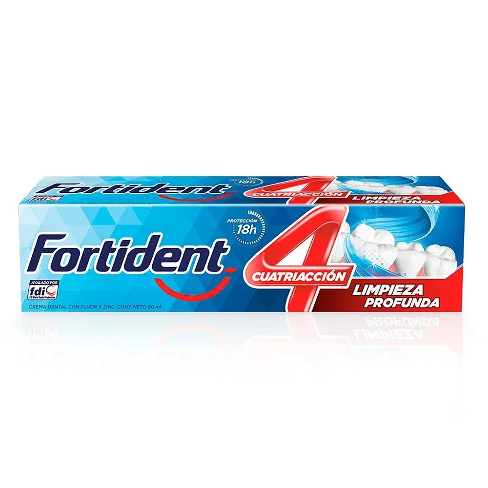 Fortident C D Limpieza Profunda 72x76g