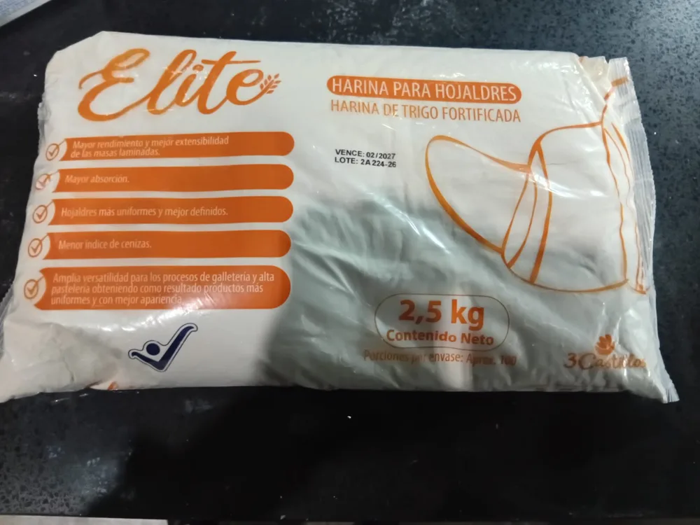 Harina Hojaldre Elite 6ux2.5kg