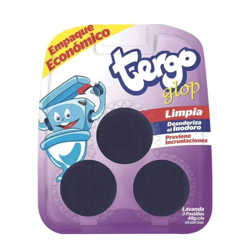 Limpiador Repuesto Tergo Glop Lavandx48g