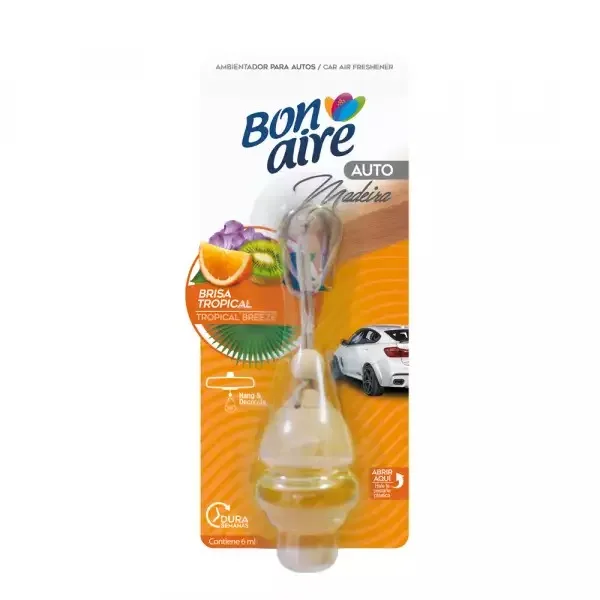 Ambientador Auto Bonaire BrisaTropicx6ml