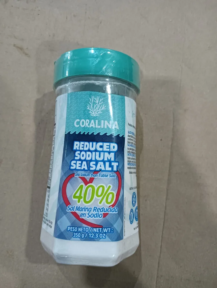 Sal Marina Baja Sodio 40%CoralSalerx350g