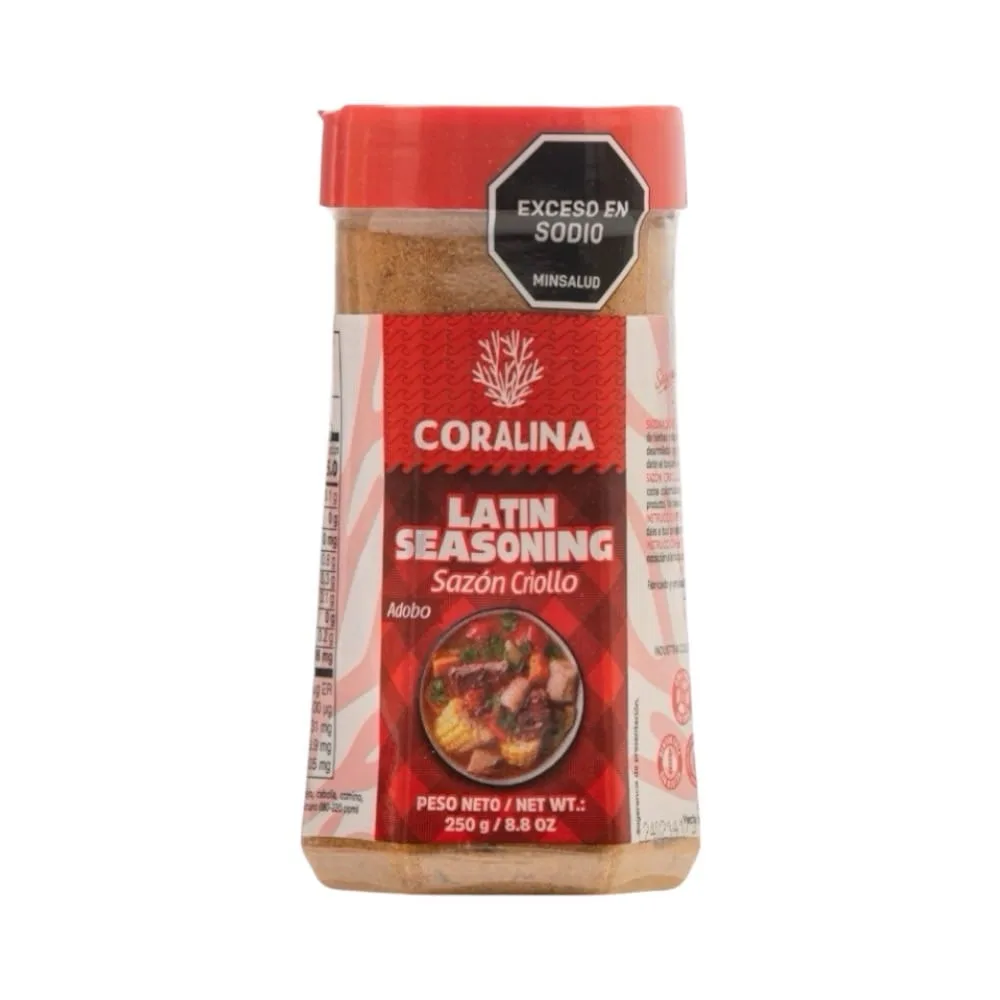 Sazon Criollo Coral Salerx250g