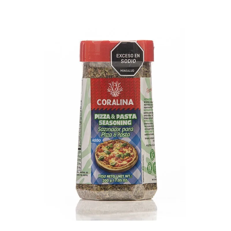 Sazonador Pizza & Pasta Coral Salerx200g