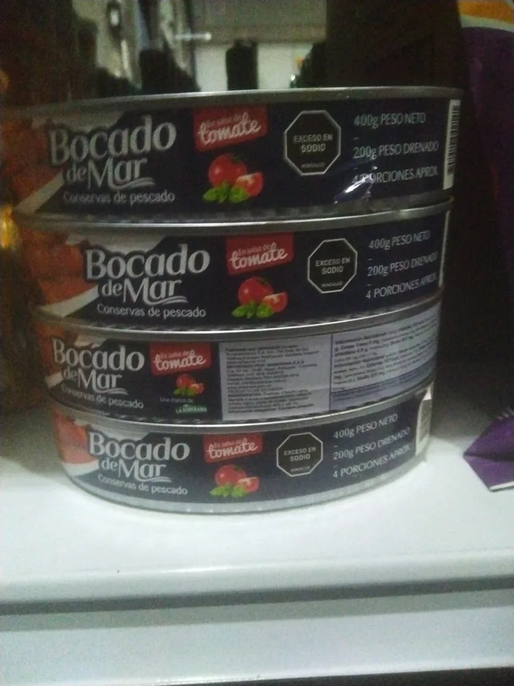 Sardina Oval Bocado De Mar Soberanax400g