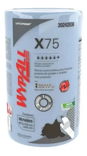 Wypall X60 Azul Autodisp Roll x150u 6053