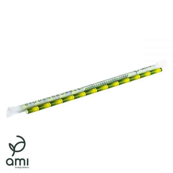 Pitillo PapeJumBambo10mx250mm Liderx200u