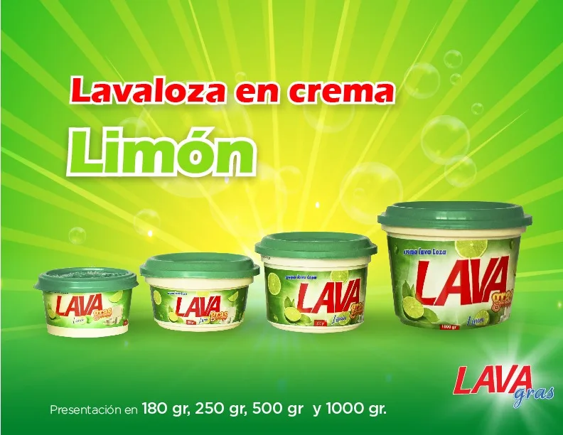 Lavagras Limon Caja x250g