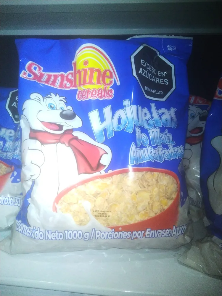 Cereal HojuelaAzucar Sunshin Bolsx1kg