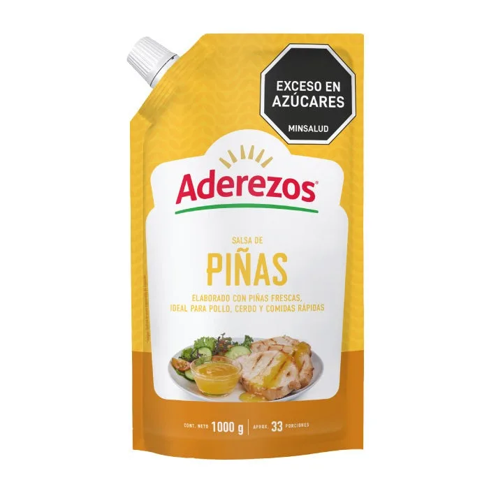 Salsa De Piña Aderezos Plegad 12ux80g