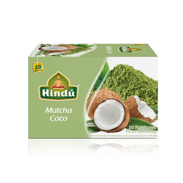 Te Verde Matcha Coc/NataC/SobrHindux20u