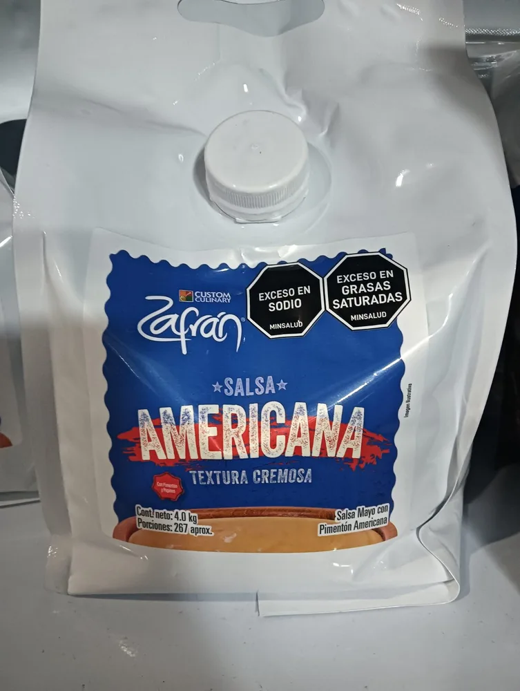 Salsa AmericanZafranBolx4kg 681-506-101