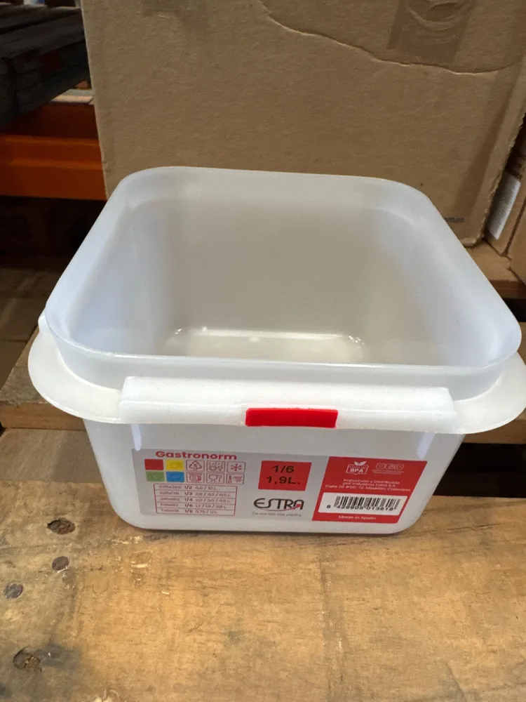 Recipiente RedGastro1/6 1.9LBla4-1054173