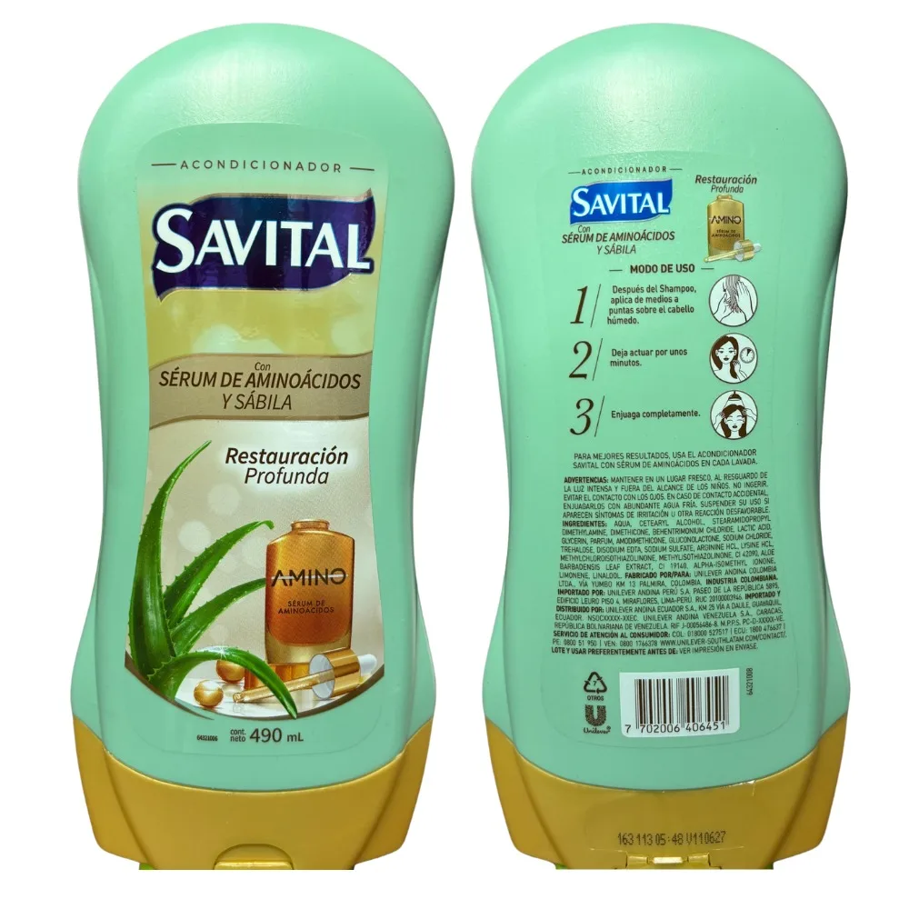 Savital Ac Aminoacidos 12X490Ml