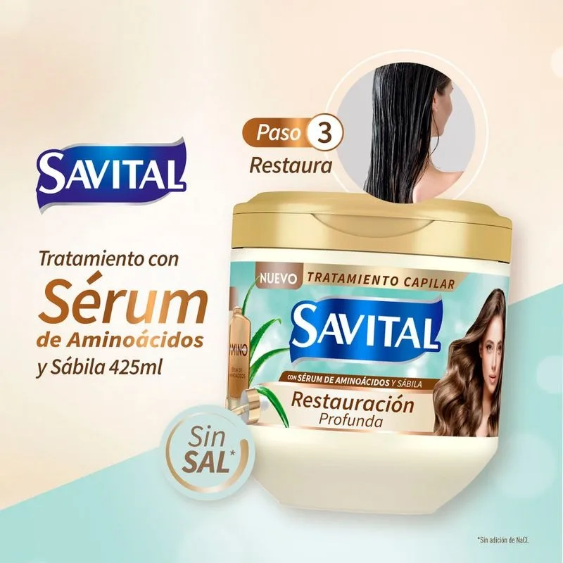 Savital Cr Trat Aminoacidos 425Ml