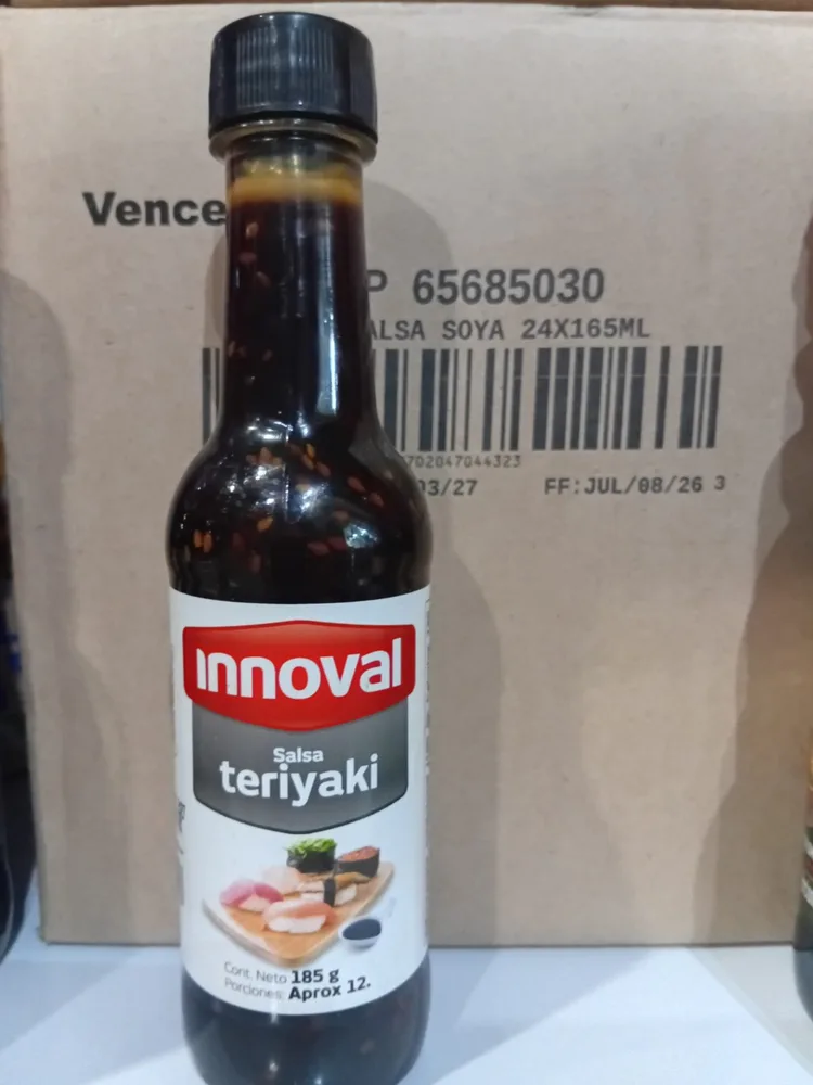 Salsa Teriyaki Innoval Pet x185ml