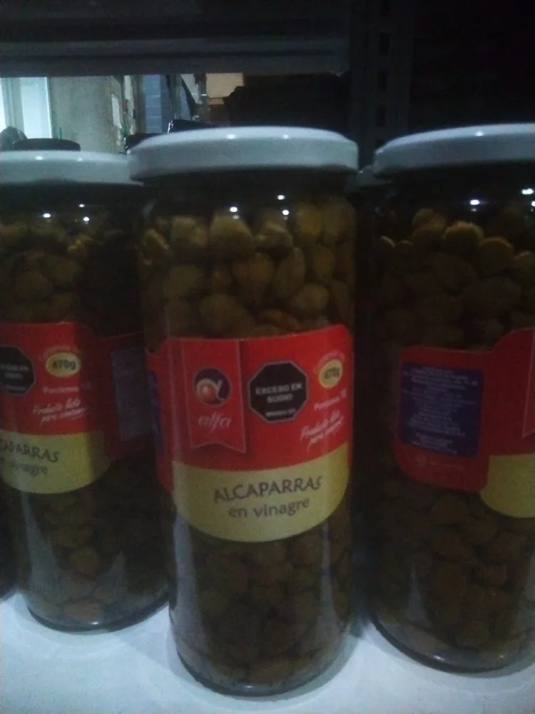 Alcaparras en VinagAlfaFrasx470gDren270g