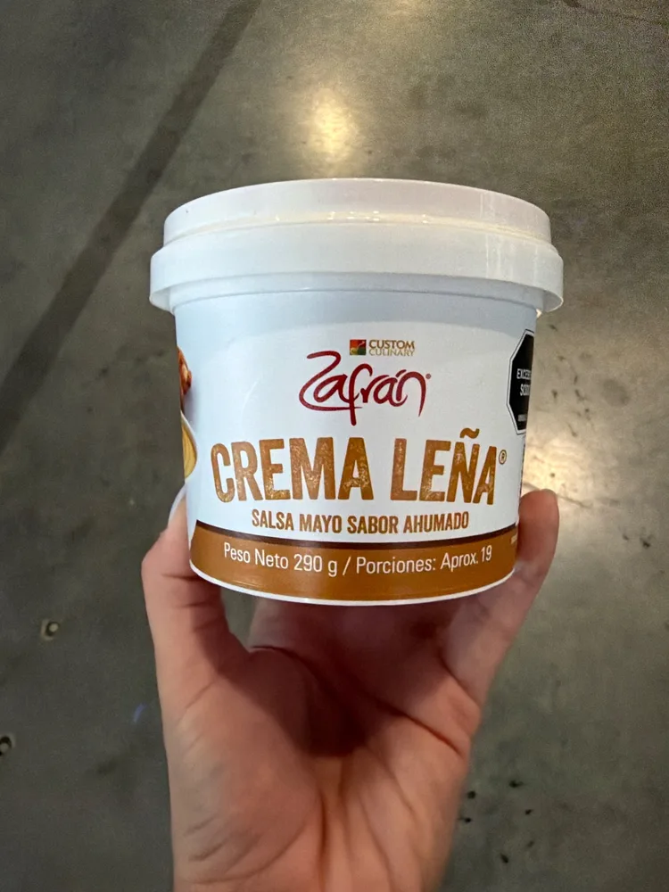 Salsa CremaLeñaZafraCupx300g 681-394-502