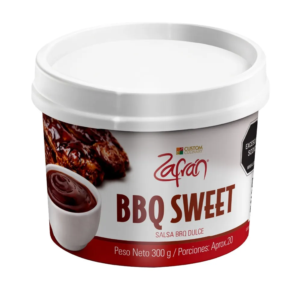 Salsa BBQSweetZafranCupx300g685-666-502