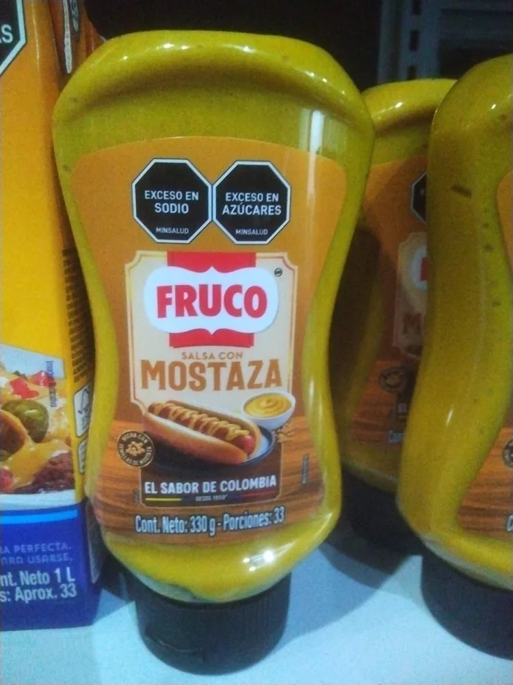 Mostaza Fruco Squeeze Pet x330g