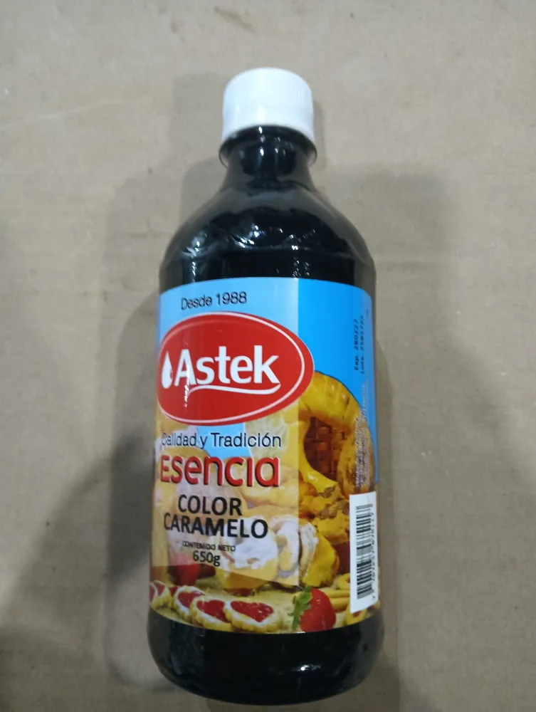 Esencia Color Caramelo Astek x500g