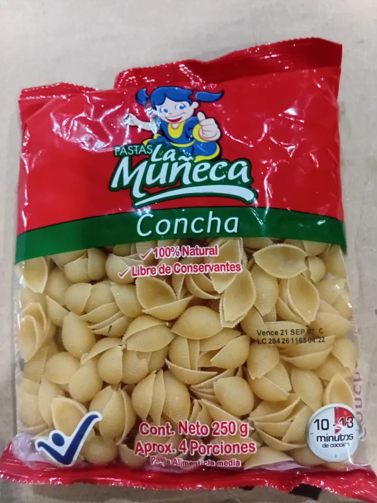 Pasta Concha La Muñeca x250g