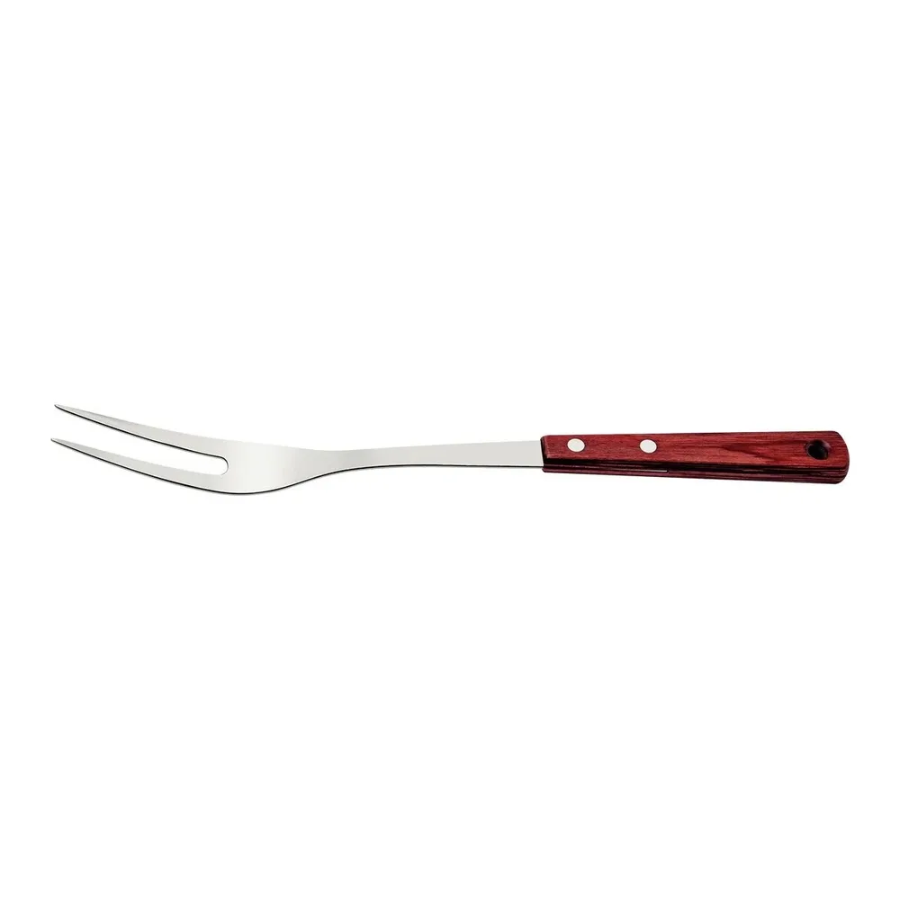 Tenedor Asado Polywood Tramon Rojo 21102