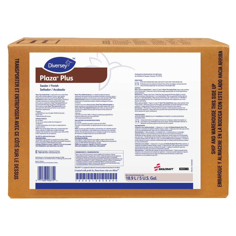 Plaza Plus x 3.78Lt- 4168