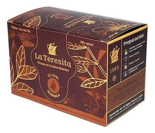 Te Teresita Moringa Chai x20u