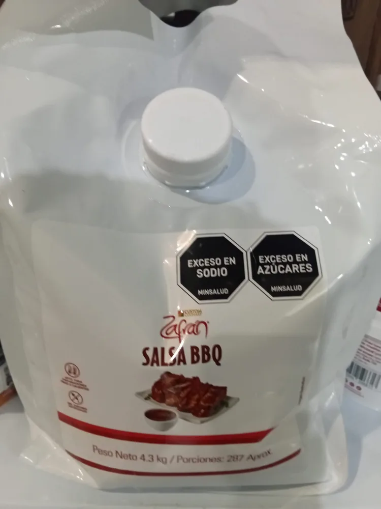 Salsa BBQ Zafran Bx4300g 685-020-101