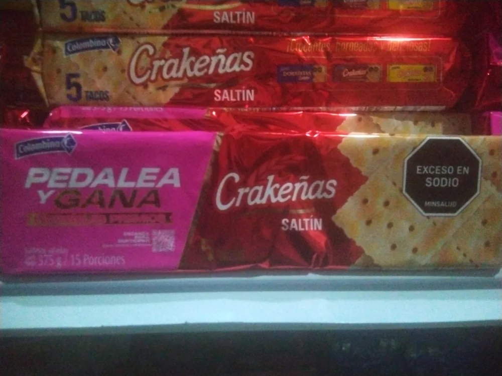 Saltin Crakeñas 375g (5 tacosx12u)2573